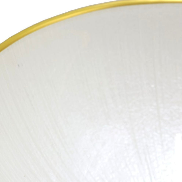 Bricard Rexy Glasskål - Perlemor m/Guldkant  - 21 cm