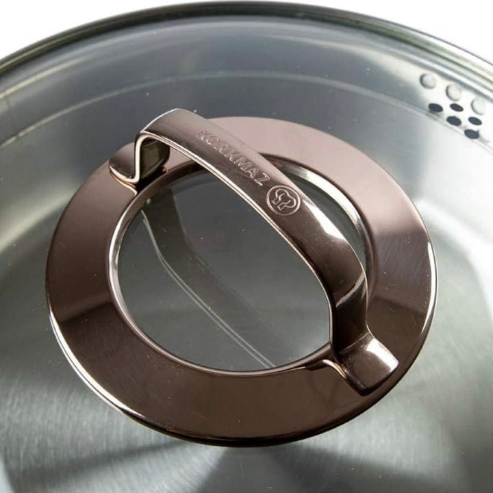 Grydesæt 8 Dele 4 Størrelser - Korkmaz Rosanna