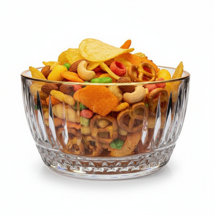 Bricard Avila Gold Glas Snackskåle Sæt 6 stk.