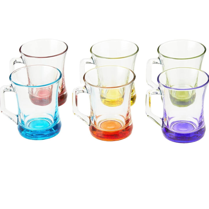 LAV Coral Zen+ Glaskrussæt – 225 ml – Flerfarvet Base | 6 stk.
