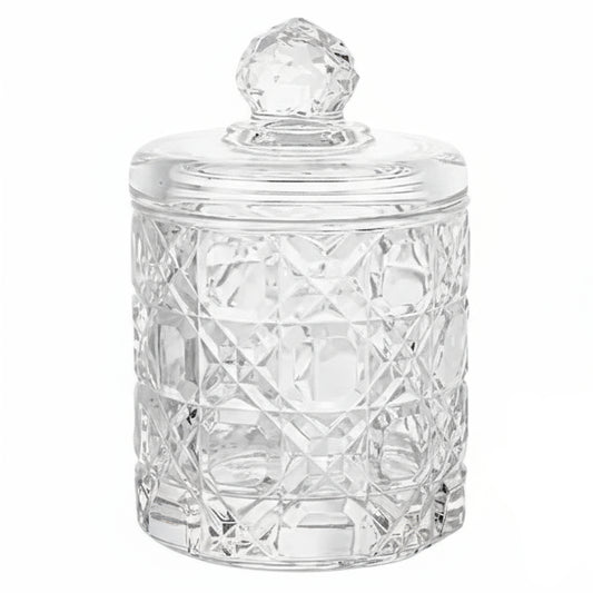 Trendmax Glasbeholder m/Låg 300 ml Diamantslebet