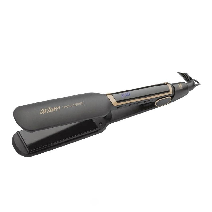 ARZUM MONA SENSE Bredt Glattejern – med Keratin & Argan Oil Keramiske Plader