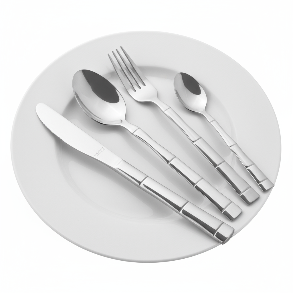 Michelino Jane Bambus Bestiksæt – 24 dele - 6 Personer