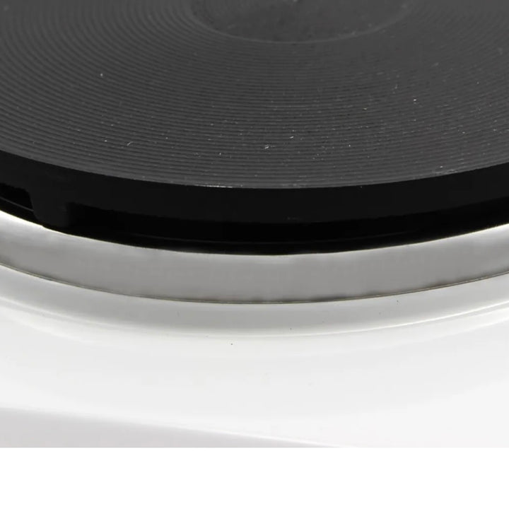 Michelino Transportabel Enkelt Kogeplade m/Foldbare Greb 1500 W | Hvid