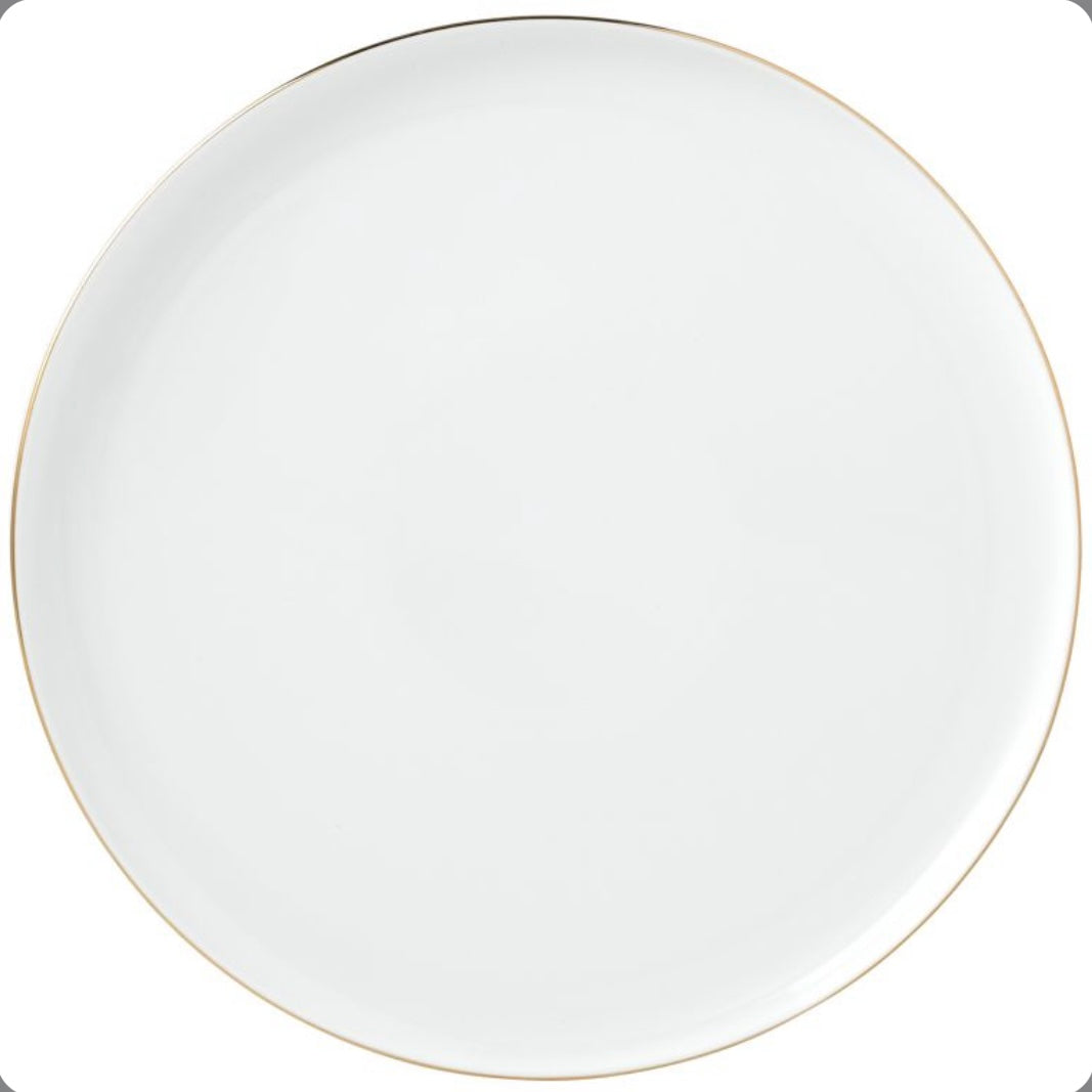 Bricard Talance Hvid/Guld Porcelænssæt 27 dele - 6 personer
