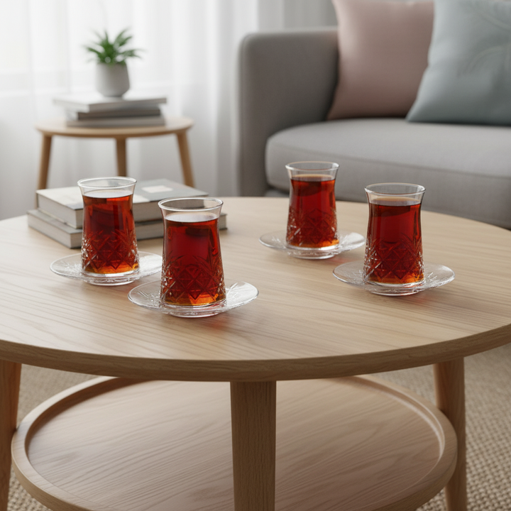 Pasabahce Timeless Teglassæt 12 Dele 170 ml.