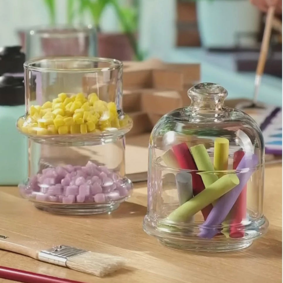 Glasopsats i 4 Dele - Pasabahce Villa Patisserie - 3 etager - 22 cm