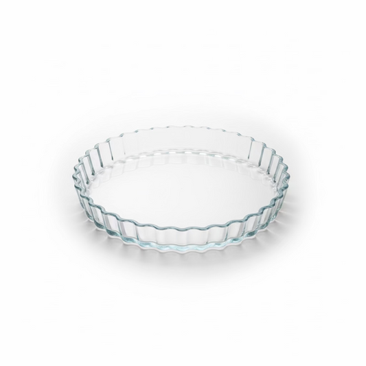 Brocam Ovnfast Tærte Glasfad 27 cm | 1300 ml