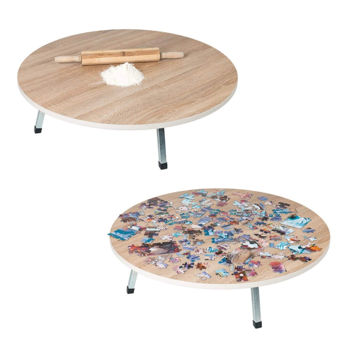 Gulvbord 60 cm - Rund - Bøg - Akkaya
