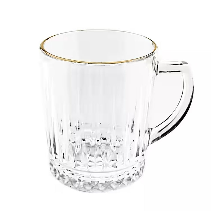 Glaskrussæt m/Hank 6 stk. 240 ml. - Almina Elisa Golden