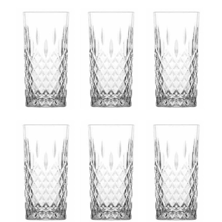 Høj Drikkeglassæt 4 stk. 356 ml. - LAV Odin