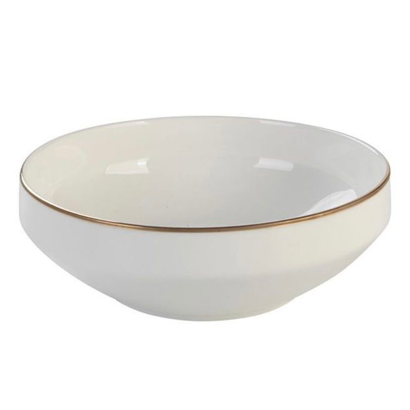 Bricard Lunel Porcelænssæt 27 dele - 6 personer Hvid/Guld