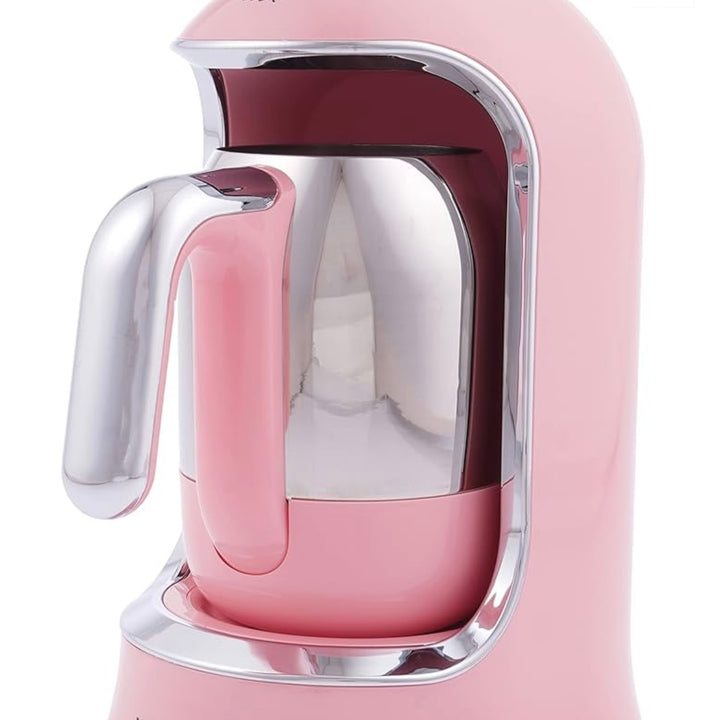 Elektrisk Tyrkisk Kaffemaskine Rosa - Korkmaz Kahvekolik