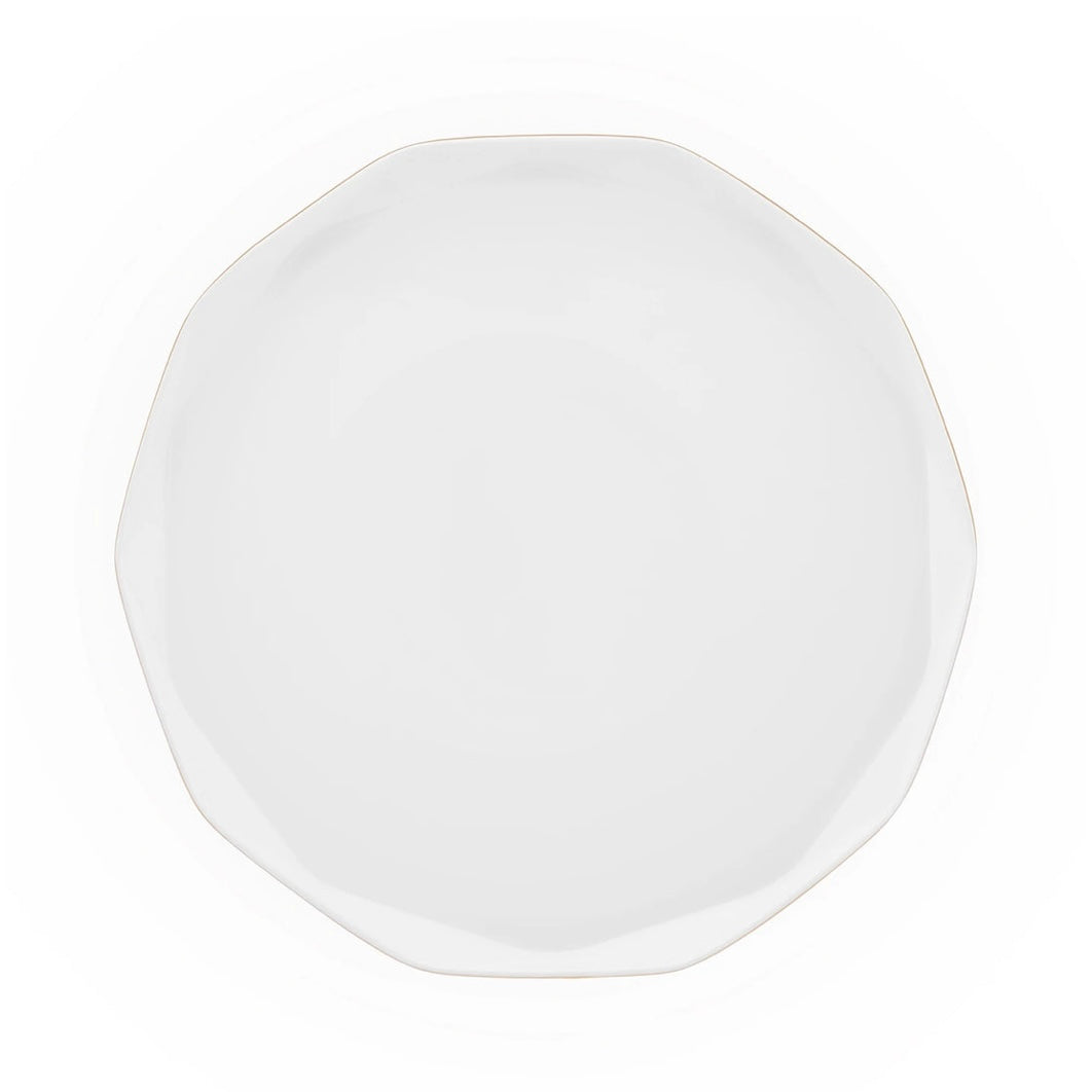 KARACA STREAMLINE ELMAS 57-delt Middagssæt | 12 personer | Hvid/Guld