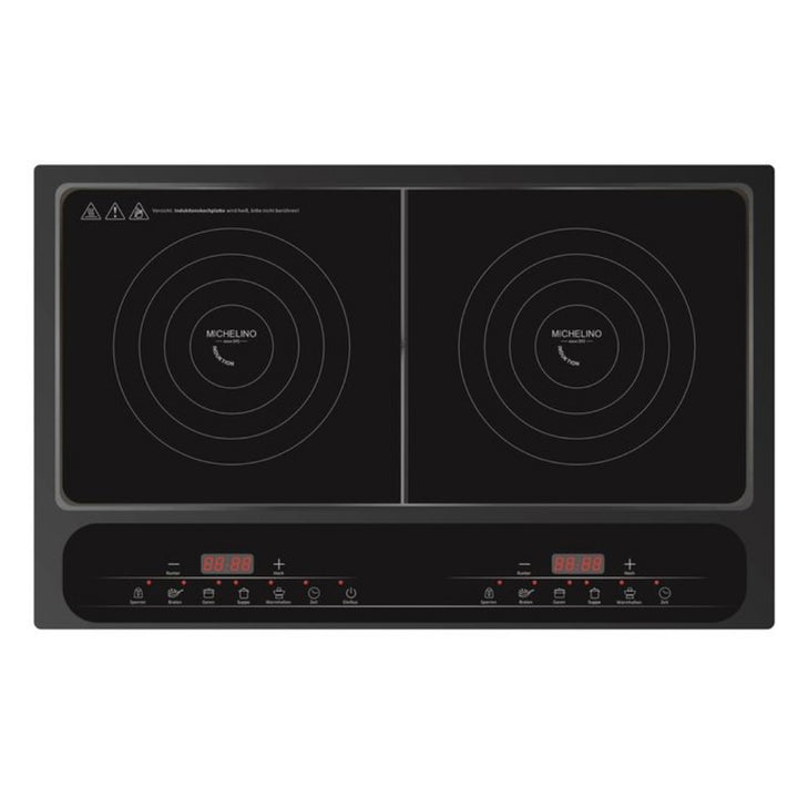 Dobbelt Induktionskogeplade 2000+1500 Watt - Michelino