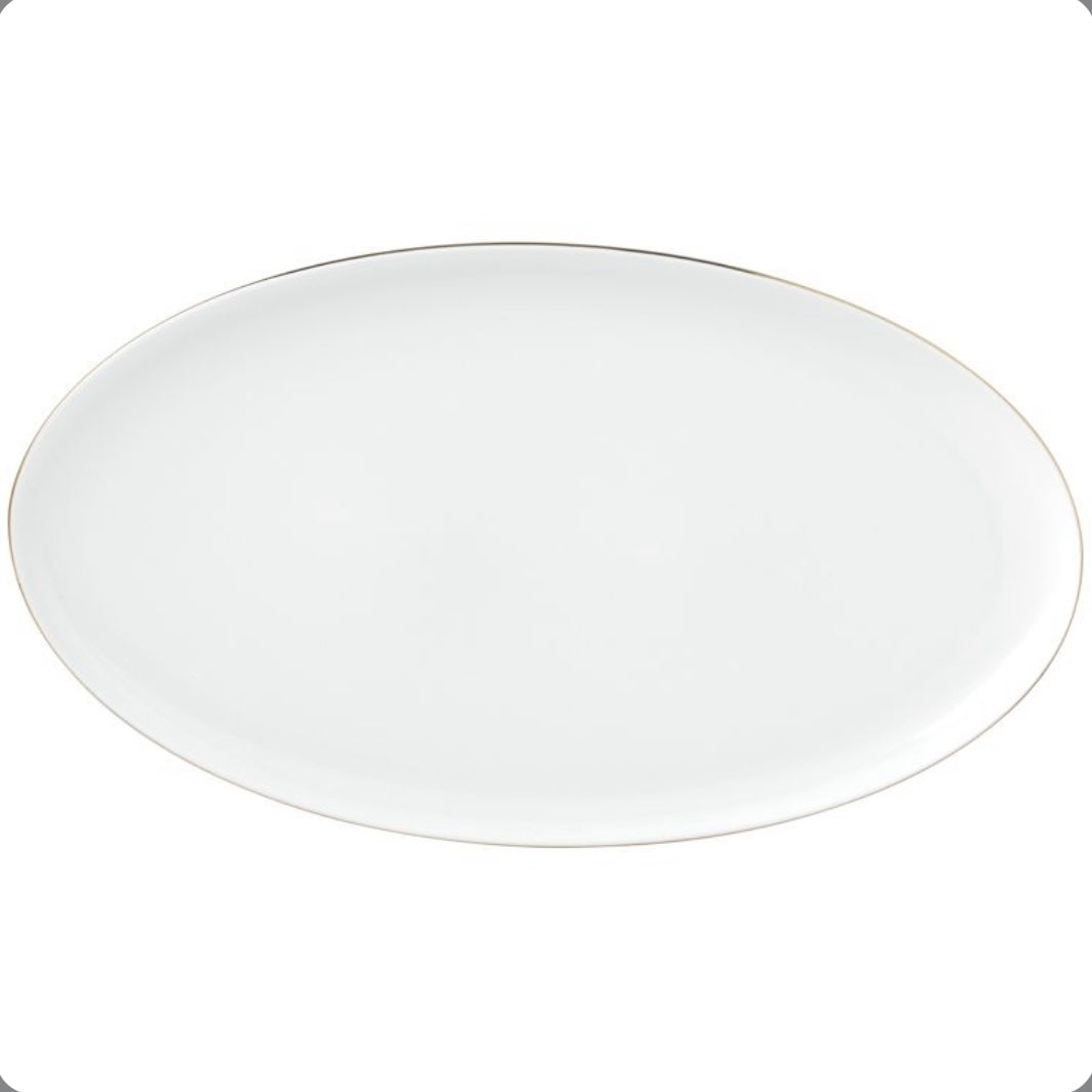 Bricard Talance Hvid/Guld Porcelænssæt 27 dele - 6 personer