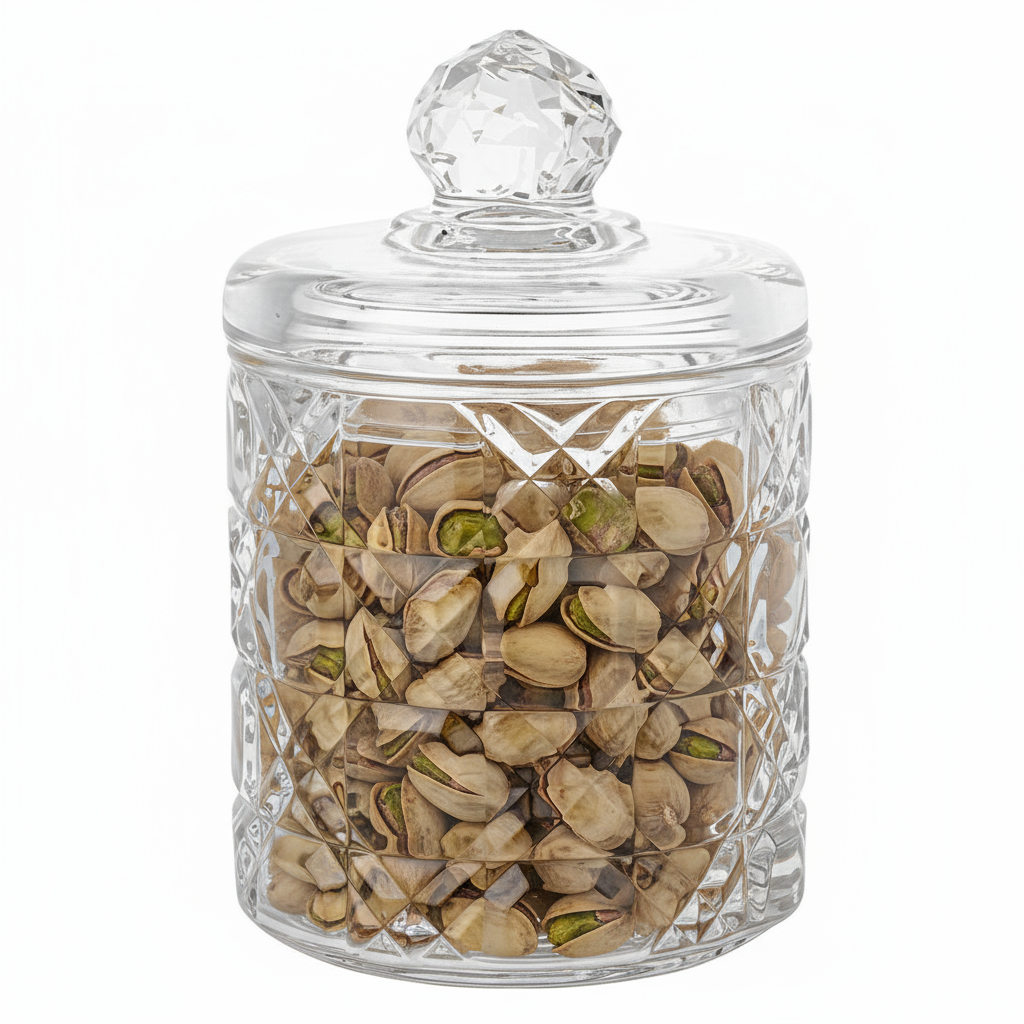 Trendmax Glasbeholder m/Låg 300 ml Diamantslebet