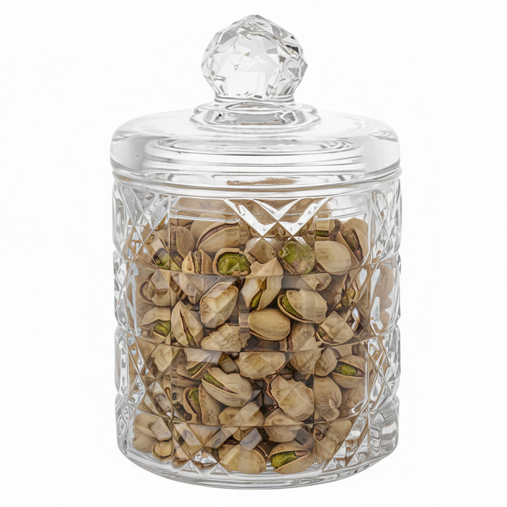 Trendmax Glasbeholder m/Låg 300 ml Diamantslebet