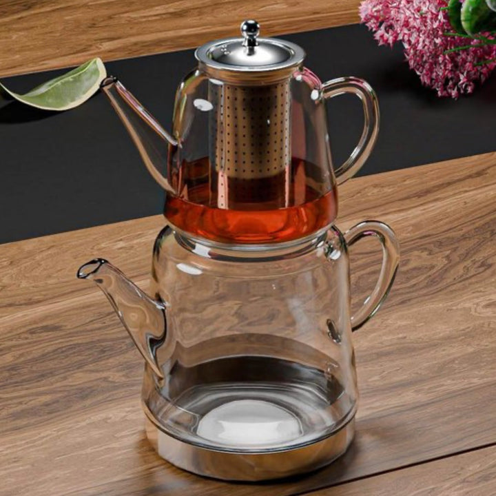 Induktion Glas Tekandesæt 3 L. 2 varianter - Weissberg