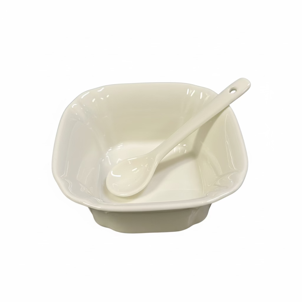 Weissberg Home Tapassæt 12 dele - Porcelæn - Hvid