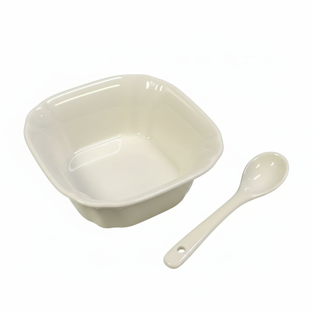 Weissberg Home Tapassæt 12 dele - Porcelæn - Hvid