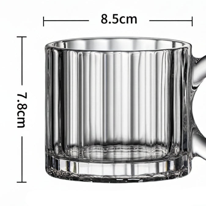 Almina Yujing Boble Glaskrussæt 6 stk. 330 ml. - Grå