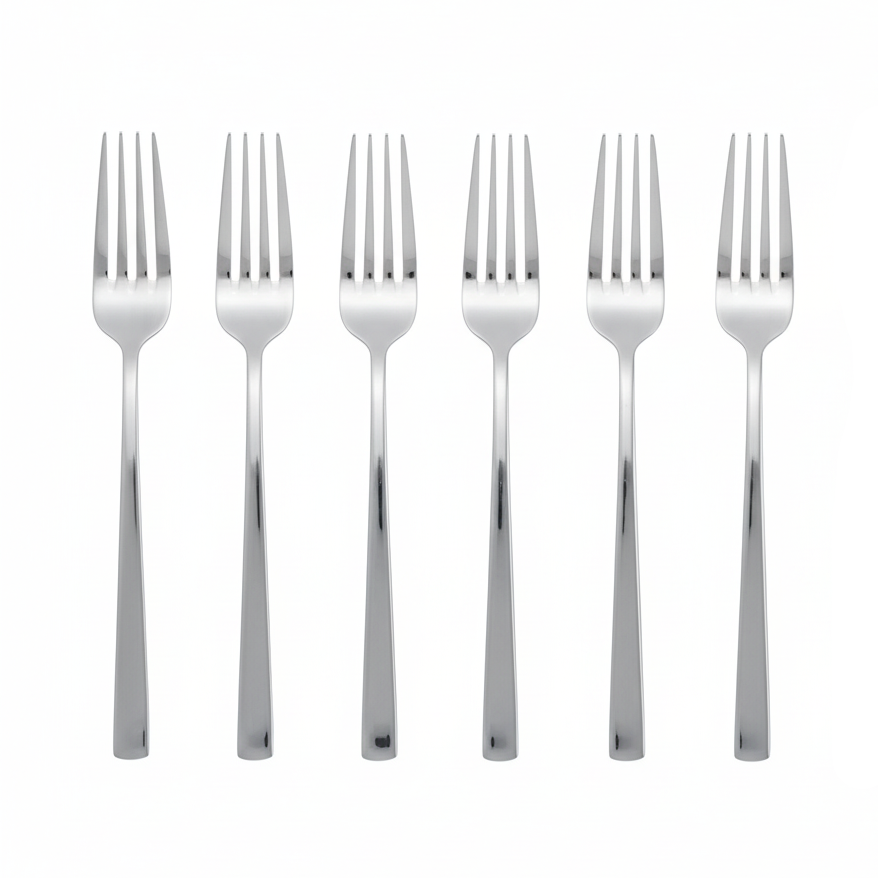 Ferveo Forte Plain Dessert Gaffelsæt 6 stk.