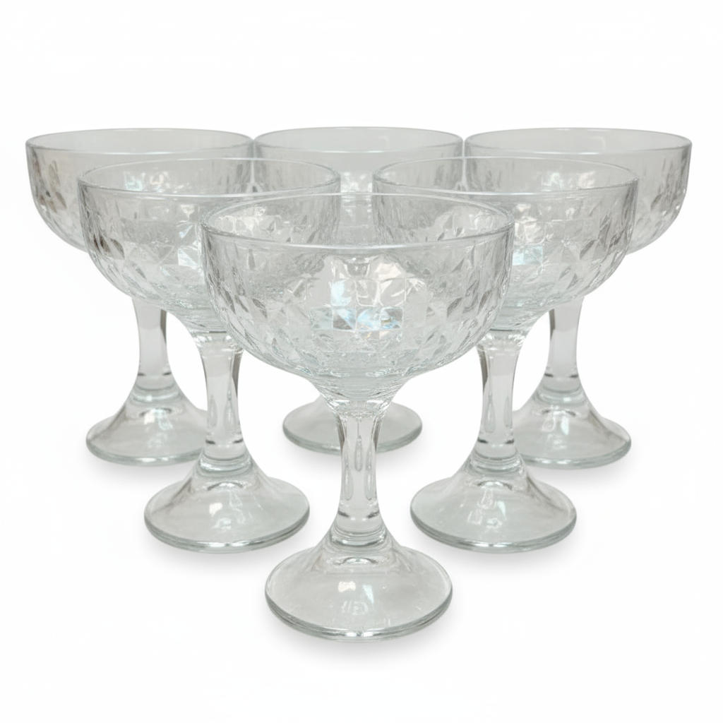Cocktailglassæt 6 stk. 250 ML - 3 Varianter