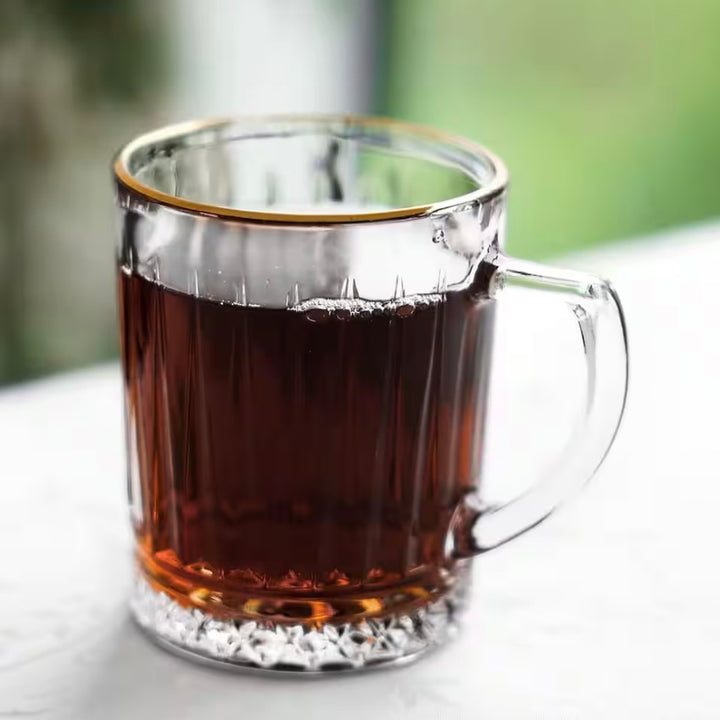 Glaskrussæt m/Hank 6 stk. 240 ml. - Almina Elisa Golden