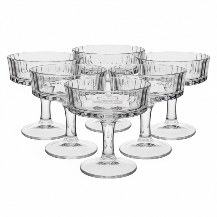 Premium Dining Cocktailglassæt 6 stk. 200 ML - 2 Varianter
