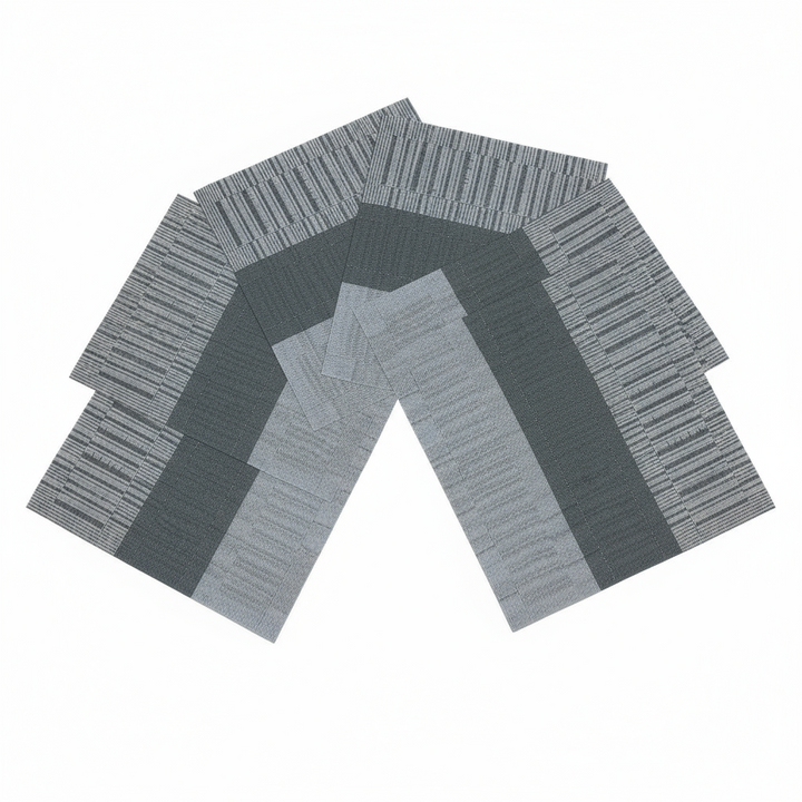 Cinar Dækkeservietter Antracitgrå 6 STK. 30x45 CM