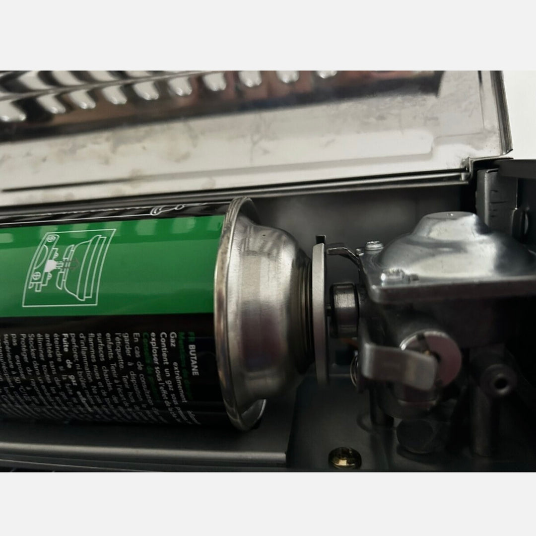 Michelino Dobbelt Gaskomfur M/Bærekuffert