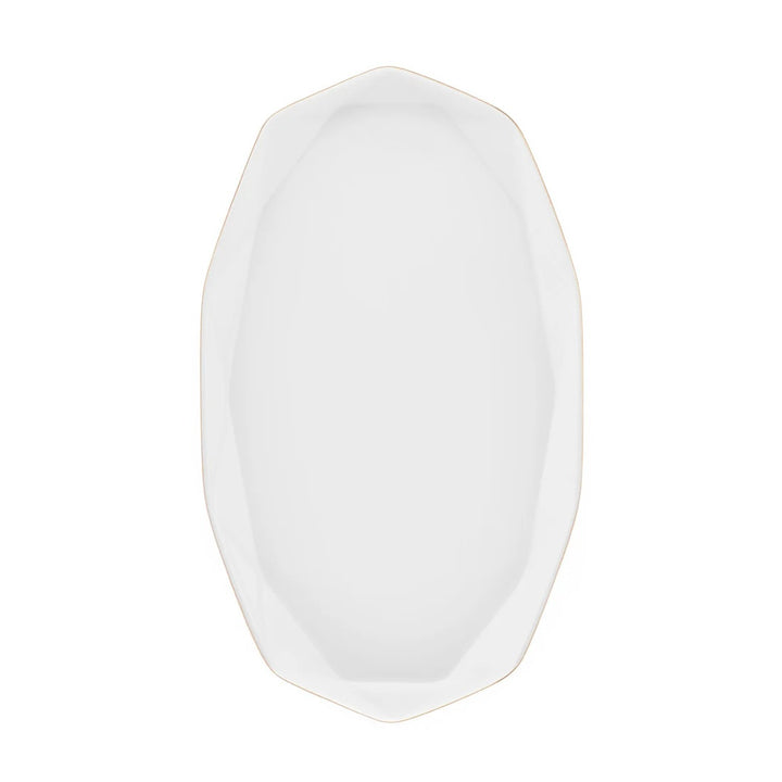 KARACA STREAMLINE ELMAS 57-delt Middagssæt | 12 personer | Hvid/Guld