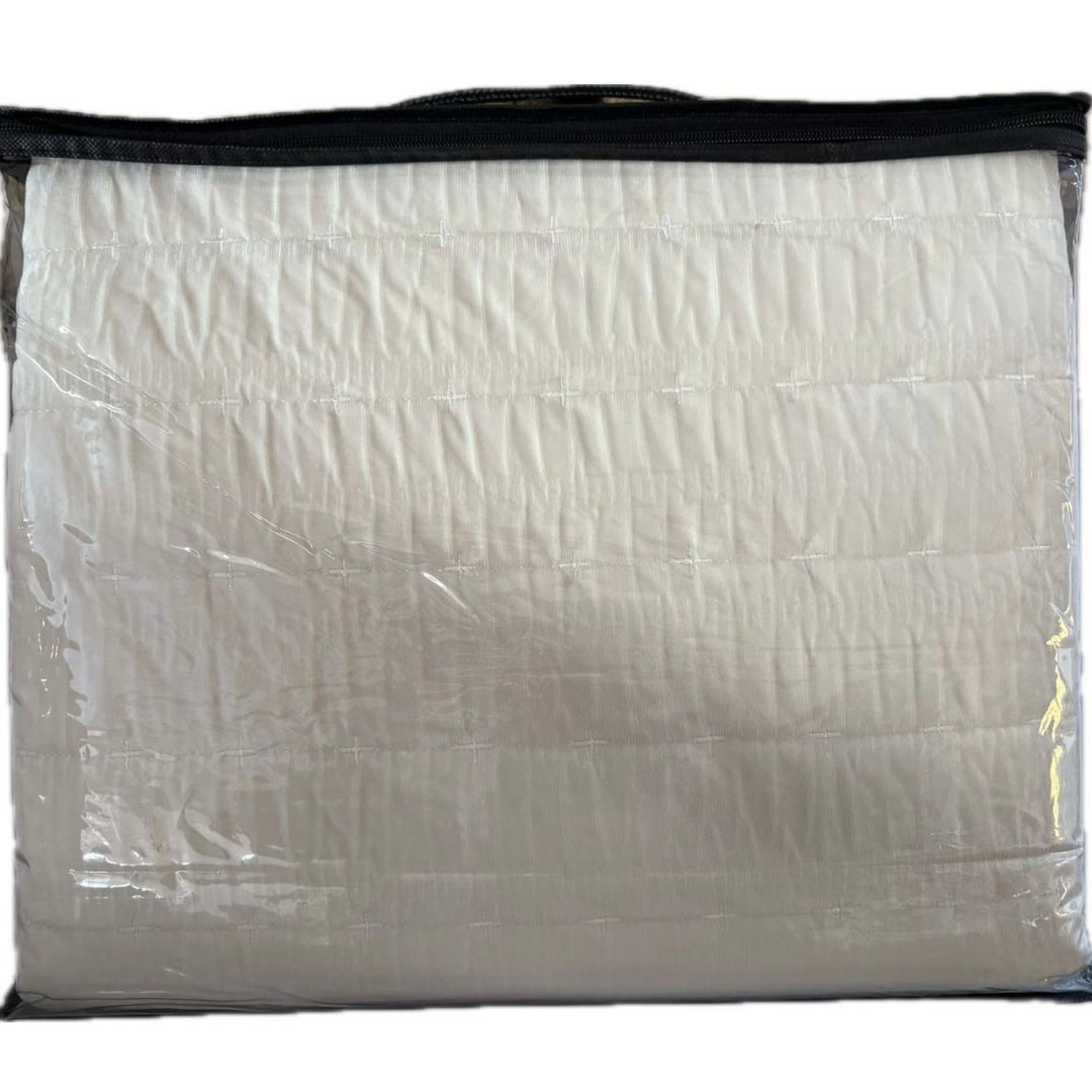 Lavella Bade Sengetæppe Sæt 3 Dele | 240x250 cm | Creme