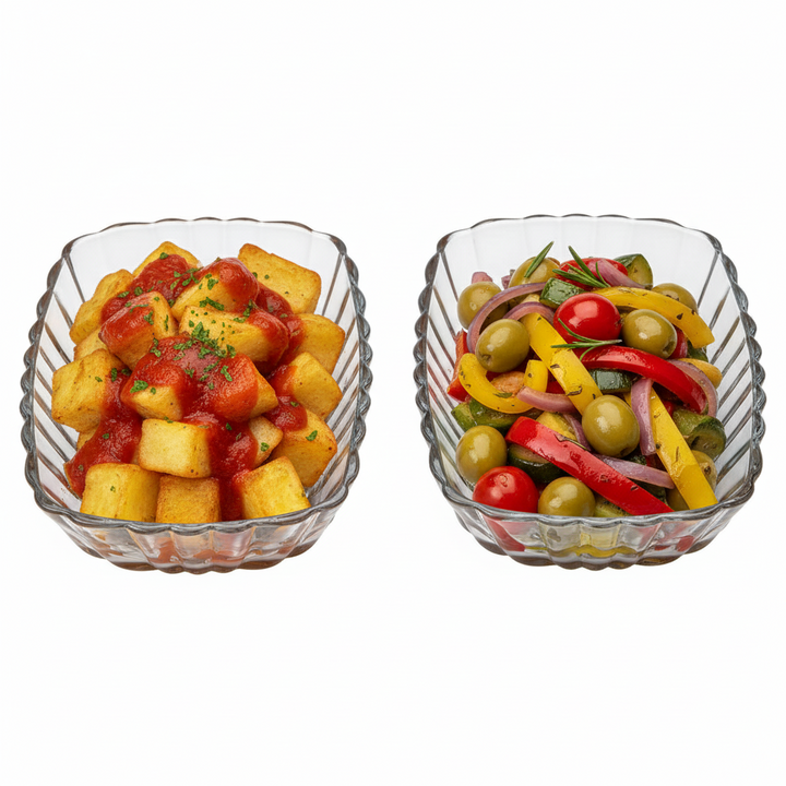 Pasabahce Mezze Tapassæt 2 stk. 18x11 cm - Glas