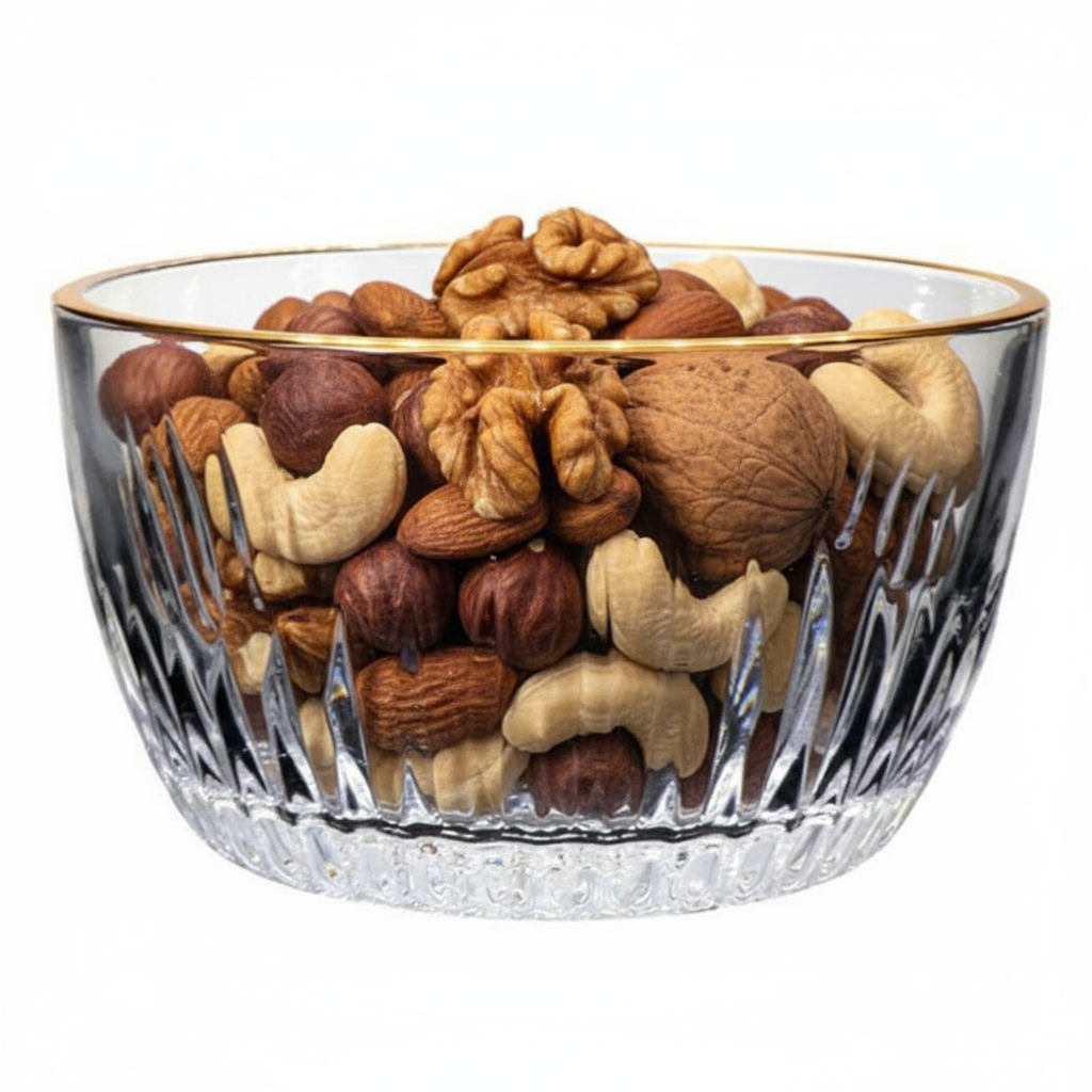 Bricard Armilla Gold Glas Snackskåle Sæt 6 stk.