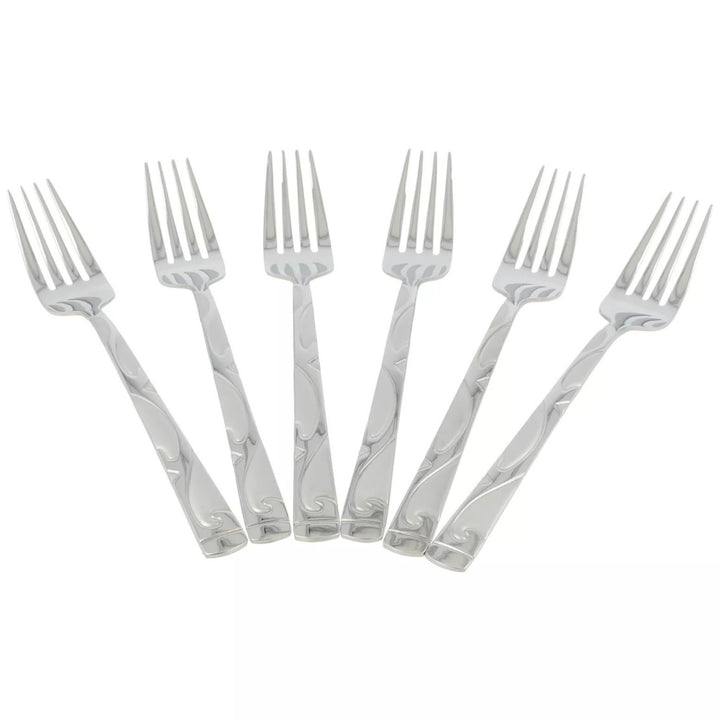 Almina Mønstret Gaffelsæt 6 stk.