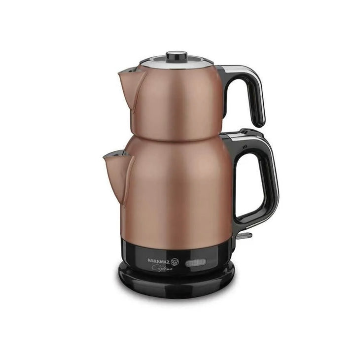 Elektrisk Temaskine - Korkmaz Caytema Rose Gold