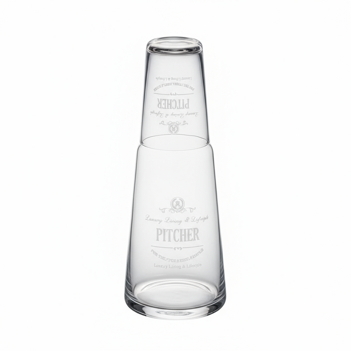 Karaca Marta Natbords Glas Karaffel m/Glas 1000 ML