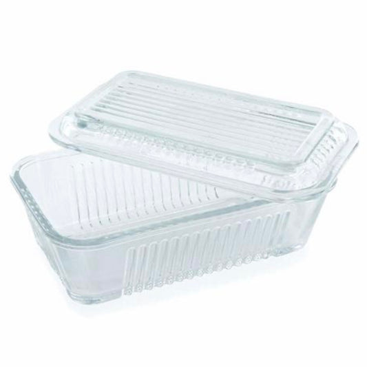 Pasabahce Glasboks m/Låg 480 ml. - Tereyaglik