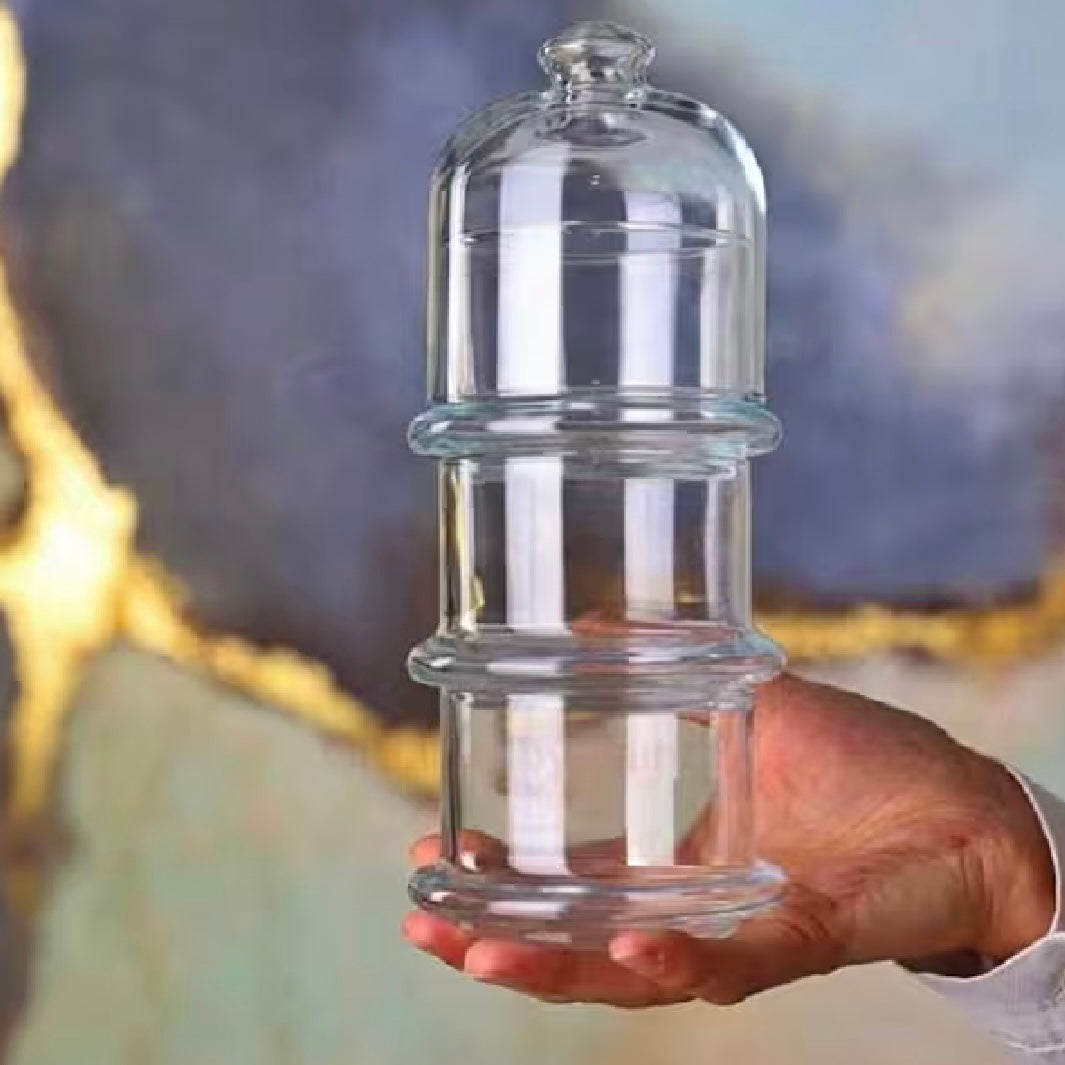 Glasopsats i 4 Dele - Pasabahce Villa Patisserie - 3 etager - 22 cm