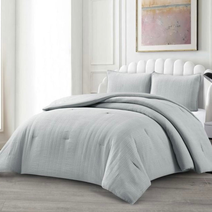 Lavella Afet Sengetæppe Sæt 3 Dele | 240x250 cm | Antracit