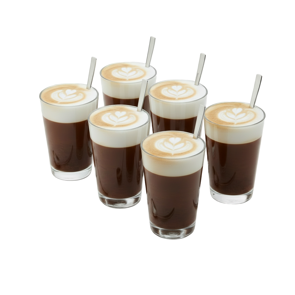 Ferveo Forte Kaffeskesæt 6 stk. Sølv