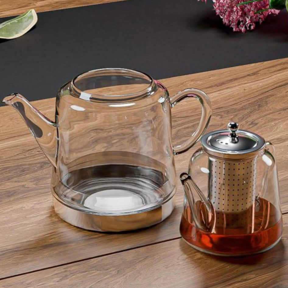 Induktion Glas Tekandesæt 3 L. 2 varianter - Weissberg