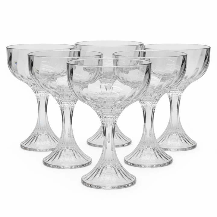 Cocktailglassæt 6 stk. 250 ML - 3 Varianter