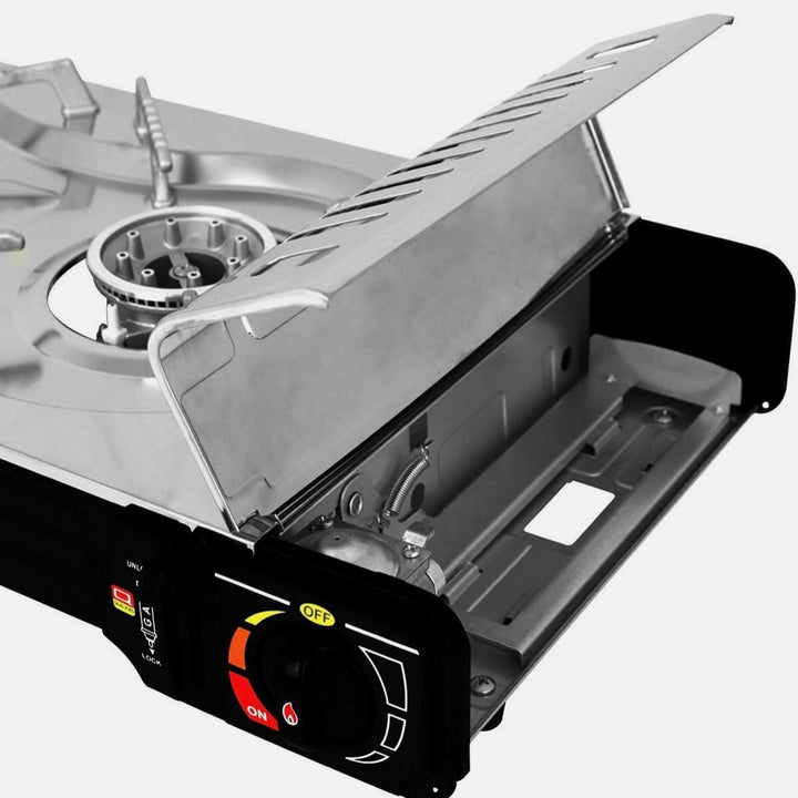 Michelino Dobbelt Gaskomfur M/Bærekuffert