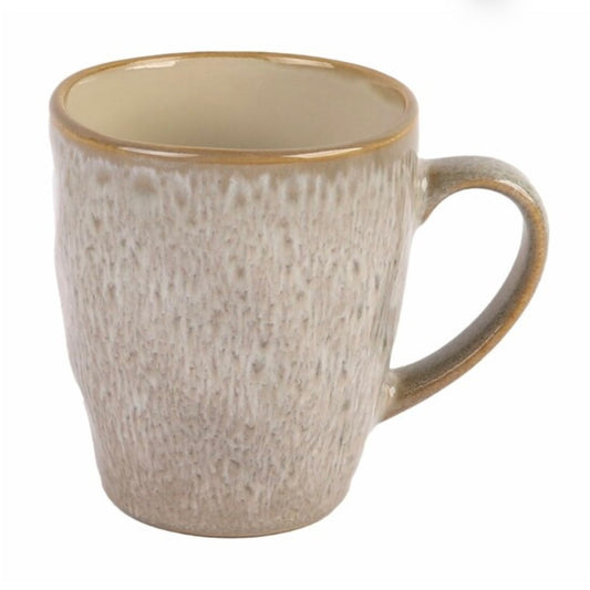 Porcelæn Kaffe-/Tekrus 400 ml. - Michelino Alythia - Organisk Beige