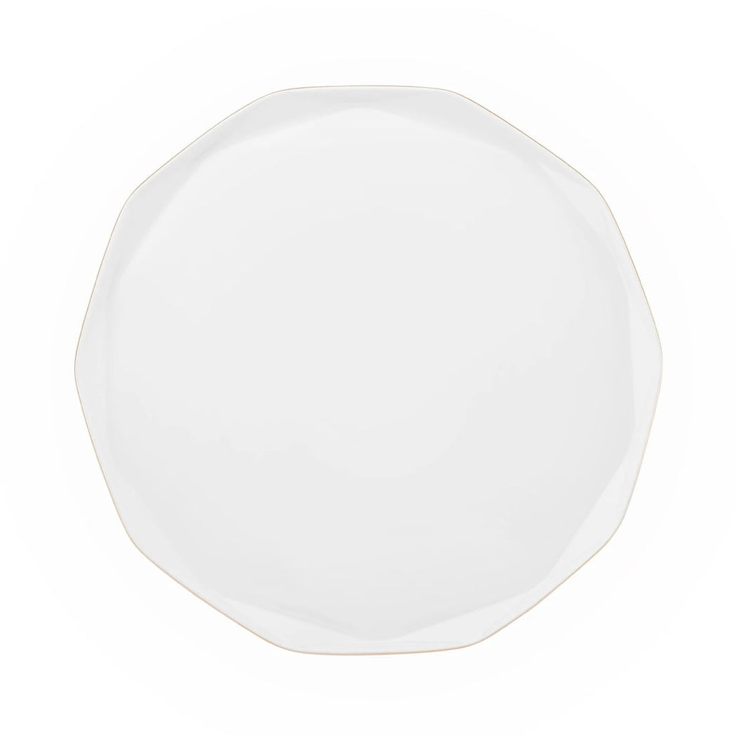 KARACA STREAMLINE ELMAS 57-delt Middagssæt | 12 personer | Hvid/Guld