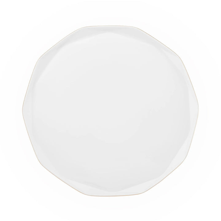 KARACA STREAMLINE ELMAS 57-delt Middagssæt | 12 personer | Hvid/Guld