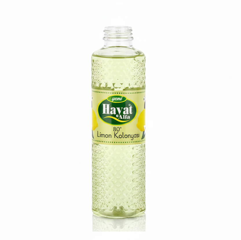 Hayat Alfa Lemon Cologne – 400 ml – 80% Alkohol